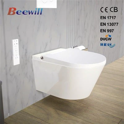 Toilet With Integrated Bidet