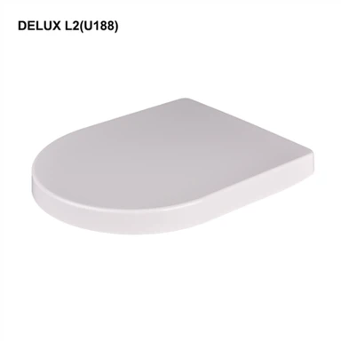 D Shaped Toilet Seat Quick Release