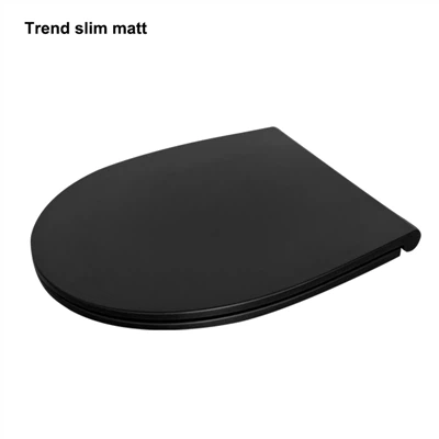 Matt Black Toilet Seat Soft Close