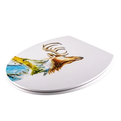 Reindeer Toilet Seat Cover