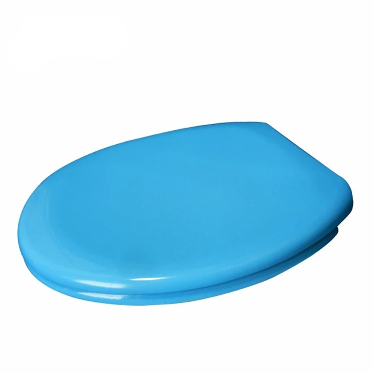 Blue Soft Close Toilet Seat