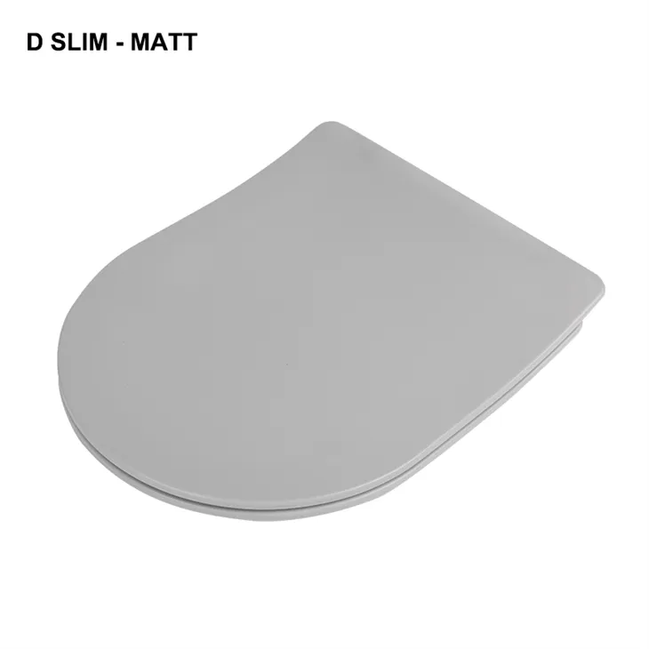Grey Slow Close Toilet Seat