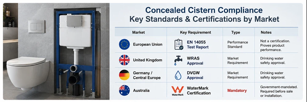 Do Concealed Cisterns Need EN 14055 Or CE Certification Do Concealed Cisterns Need EN 14055 Or CE Certification