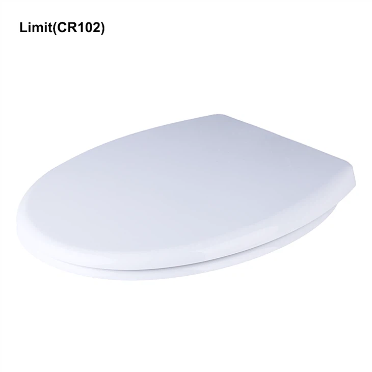 Slow Closing Toilet Seats in White